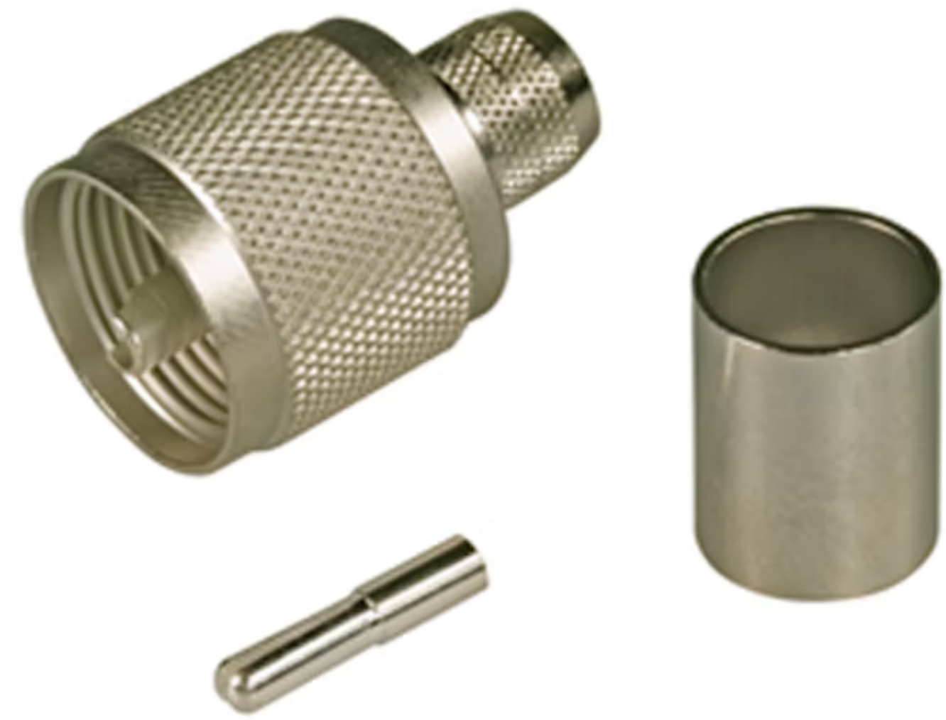UHF-male RG213  crimp