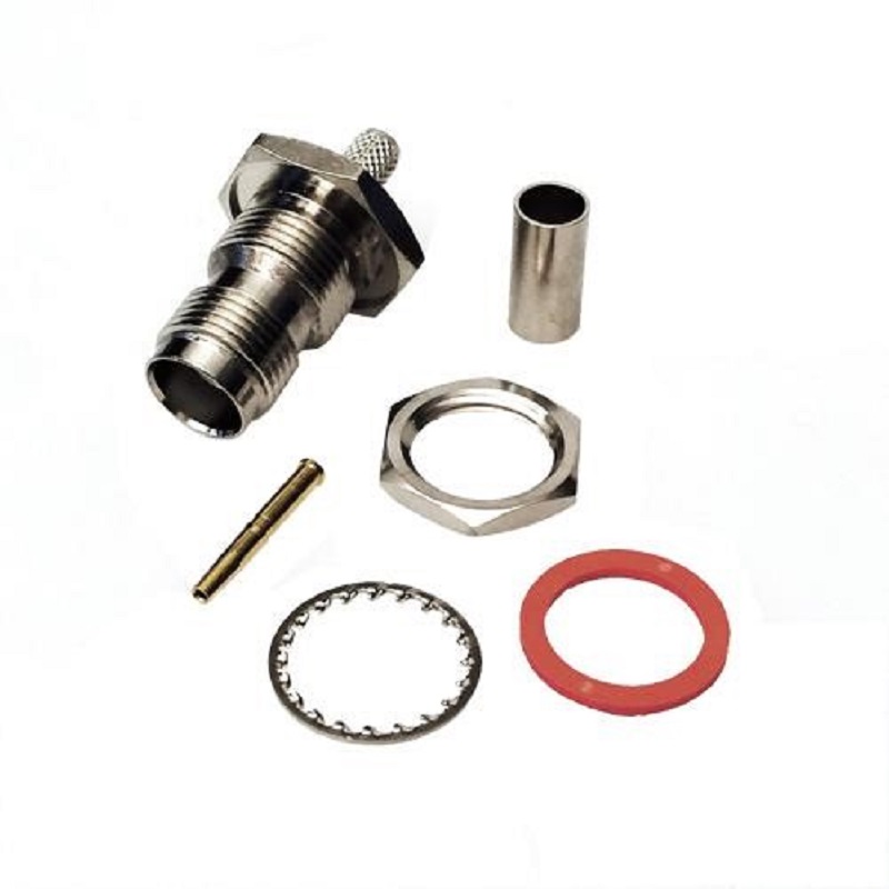 TNC-female Panel to crimp RG58/Aircell 5